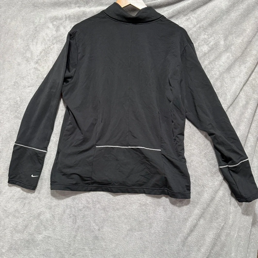 Nike Black Athletic Full-Zip Jacket Boys XL